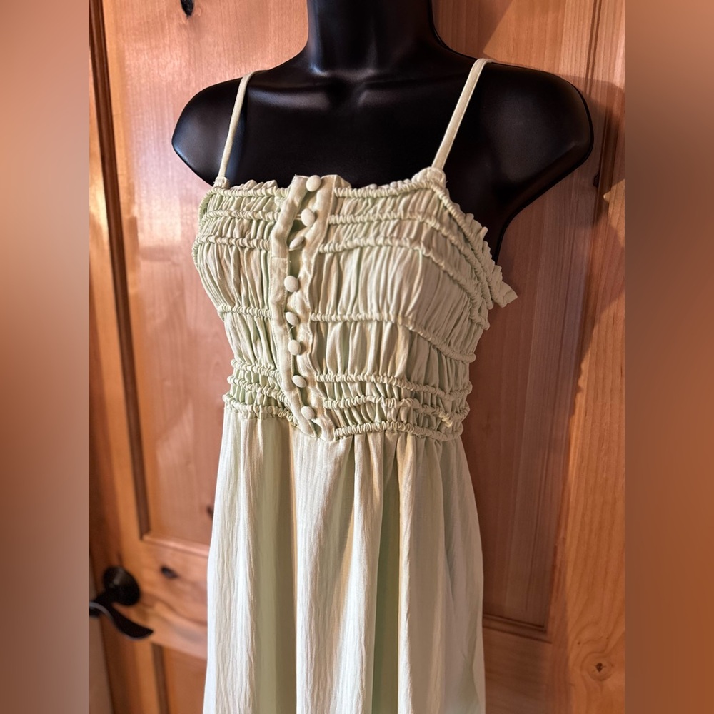 Lime Green Maxi Dress